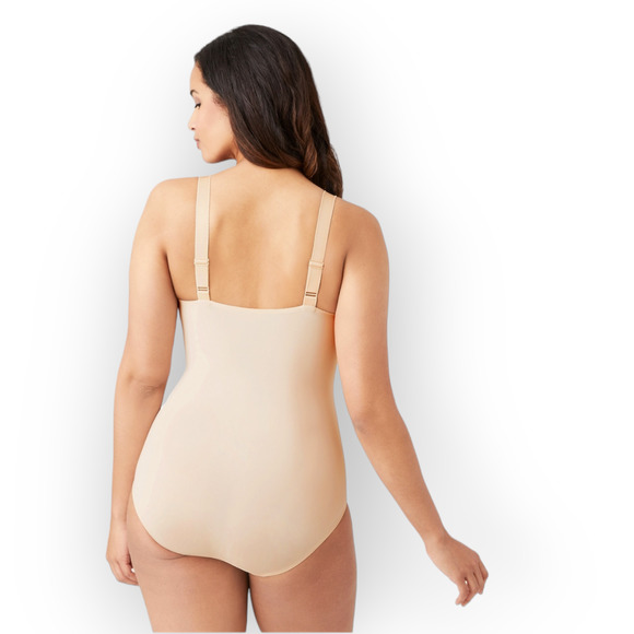 Wacoal 801210 Visual Effects Body Briefer with Minimizer Bra 40DDD Sand Lingerie - Picture 12 of 16